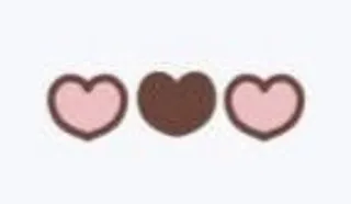 ➰ heart, love, valentine, cute, pink, chocolate telegram sticker