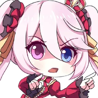🥀 Anime, Chibi, Manga, Słodkie, Kawaii, Dziewczyna telegram sticker