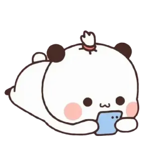 🍯 แพนด้า, น่ารัก, คาวาอิ, สัตว์, การ์ตูน, เล่น telegram sticker
