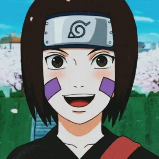 🎭 Rin Nohara Naruto Anime, Naruto, Rin Nohara, Dibujos animados telegram sticker