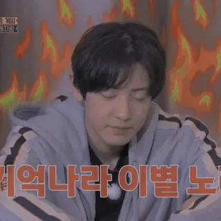 🎠 기억나라 이별 노래 kpop, Hàn Quốc, bài hát, ngọn lửa telegram sticker