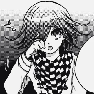 🏁 Kokichi Oma Danganronpa Anime, Manga, weinen, traurig, Kokichi Oma, Danganronpa, Charakter whatsapp sticker