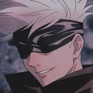 😁 Satoru Gojo Jujutsu Kaisen 动漫, 五条悟, 咒术回战, 漫画, 角色 telegram sticker