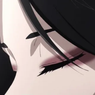 🤍 eye, anime, close-up, face, girl, woman telegram sticker