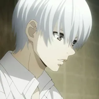 ♠️ Ken Kaneki Tokyo Ghoul Anime, Manga, Weiße Haare, Ken Kaneki, Tokyo Ghoul, Ghoul whatsapp sticker