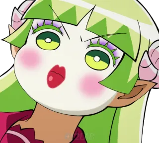 🤡 anime, elf, cartoon, character, animation, sticker telegram sticker