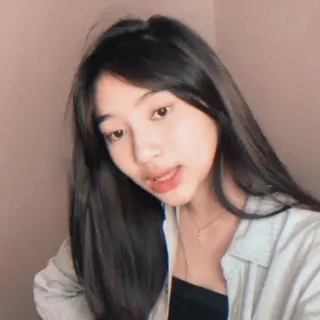🎀 ritratto, donna, adolescente, ragazza, asiatica telegram sticker