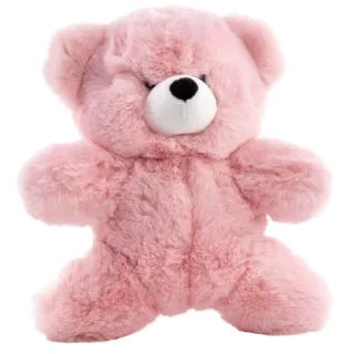 🧸 ours en peluche, rose, peluche, jouet, doudou, mignon whatsapp sticker
