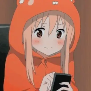🥤 Umaru Doma Himouto! Umaru-chan Anime, Umaru, Himouto, Mignon, Manga, Fille telegram sticker