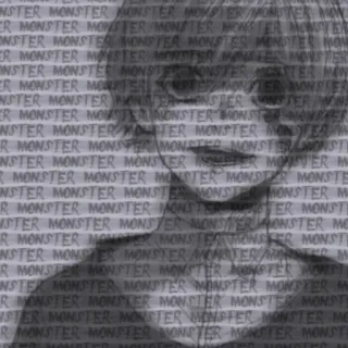 🖤 MONSTER MONSTER MONSTER MONSTER monster, anime, background, tv series, manga whatsapp sticker