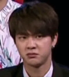 😒 meme, funny face, expression, reaction, kpop telegram sticker