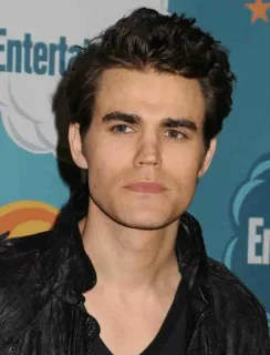 😐 Stefan Salvatore The Vampire Diaries Paul Wesley, aktor, celebryta, portret telegram sticker