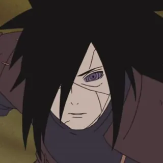 ⚖ Madara Uchiha Naruto anime, manga, ninja, war, jutsu telegram sticker