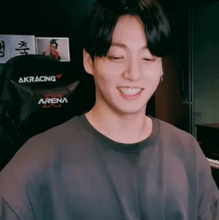 ✨ Jungkook kpop, BTS, piosenkarz, muzyk, mężczyzna, portret telegram sticker