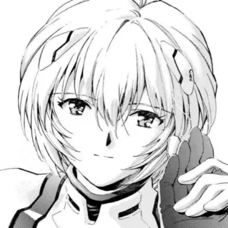🥺 Ayanami Rei Neon Genesis Evangelion Anime, Manga, Ayanami Rei, Evangelion, Femme, Personnage telegram sticker