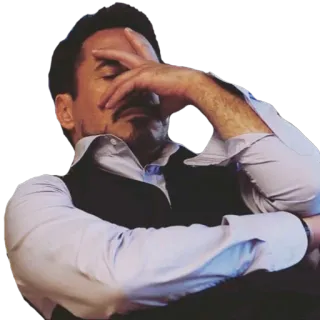 🤦‍♂ Facepalm, Déception, Frustration, Fatigué(e), Échec telegram sticker