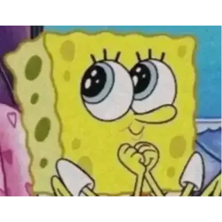 🥺 Spongebob Spongebob, Cartoon, Lustig, Meme, Nickelodeon, Schwamm telegram sticker