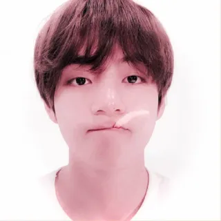 🕯 V K-Pop, BTS, Idol, Sänger, Promi, V telegram sticker