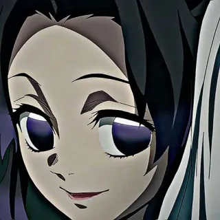 🦋 Shinobu Kocho Demon Slayer Anime, Demon Slayer, Shinobu Kocho, Karakter, Stiker telegram sticker