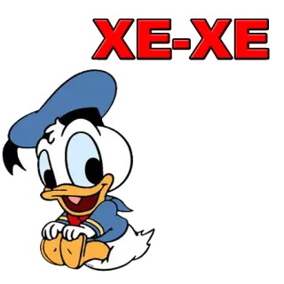 😁 Donald Duck XE XE XE donald duck, personaje de dibujos animados, sticker, divertido whatsapp sticker