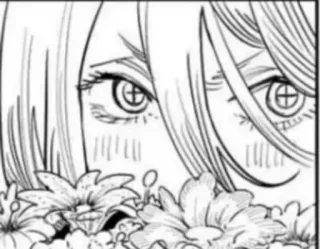 🥺 anime, manga, woman, flowers telegram sticker