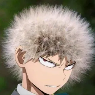 🌈 Bakugo Katsuki My Hero Academia anime, my hero academia, bakugo, character, fan art telegram sticker