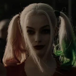 🤡 Harley Quinn Suicide Squad Harley Quinn, DC Comics, Suicide Squad, Margot Robbie, Vilain, Personnage de BD, Anti-héros telegram sticker
