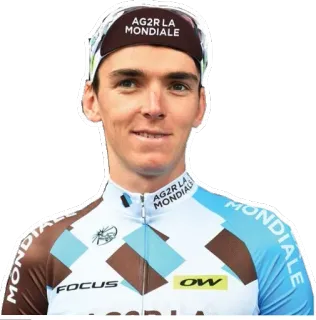 ☺️ AG2R LA MONDIALE 骑自行车的人, 运动, 运动员, 骑车人, 自行车运动 telegram sticker