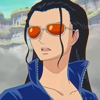 📚 Nico Robin One Piece anime, one piece, nico robin, character, female whatsapp sticker
