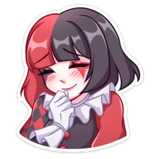 ☺️ Harley Quinn Harley Quinn, Kartun, Badut, Karakter, Penjahat, DC Comics telegram sticker