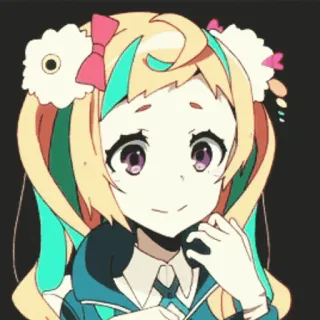 🌈 Аниме, Зомби, Девушка, Милый, Анимация telegram sticker