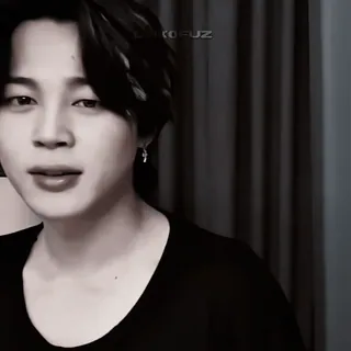 💀 Jimin K-pop, BTS, Jimin, chanteur, idole, portrait whatsapp sticker