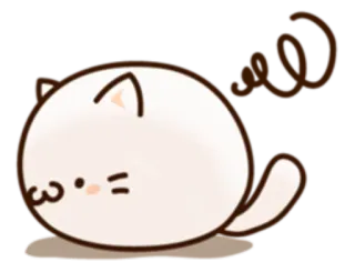🐱 кот, наклейка, милый, мультфильм, животное, котенок telegram sticker