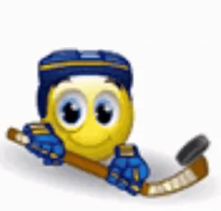 🏒 Emoji, Eishockey, Sport, Puck, Schläger, Smiley whatsapp sticker