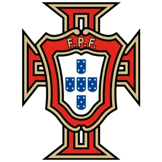 🇵🇹 Portuguese Football Federation F.P.F. Portugal, Football, Soccer, Federation, Sports, Logo, Crest telegram sticker