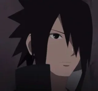 😐 Sasuke Naruto anime, sasuke, naruto, manga, ninja telegram sticker
