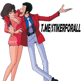 🈚 Arsène Lupin III Lupin the 3rd Anime, Manga, Lupin, Cartoon, Dieb, Abenteuer telegram sticker