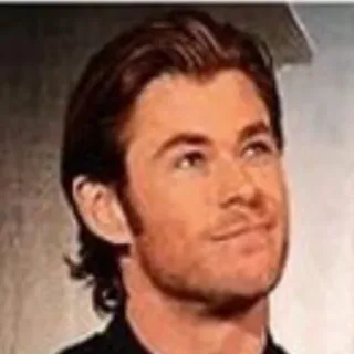 😏 celebridad, hombre, actor, retrato telegram sticker
