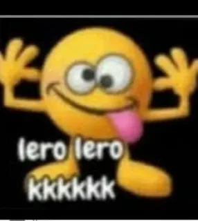 🤪 lero lero kkkkkk telegram sticker