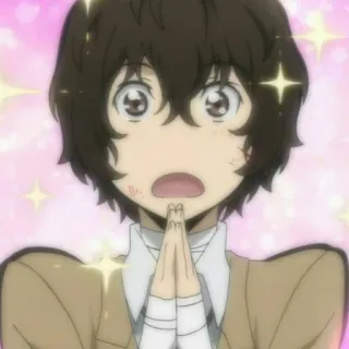 dazai osamu 🗯 
tg : @coffessx :: @fStikBot whatsapp stickers