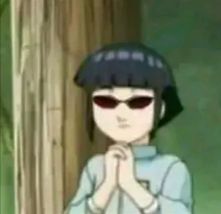 💎 Hinata Hyuga Naruto anime, cartoon, character, hinata, hyuga, naruto telegram sticker