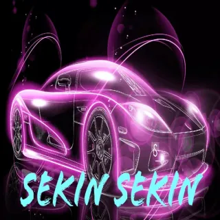 🇹🇯 SEKIN SEKIN Auto, Neon, Pink, Fahrzeug, Transport telegram sticker