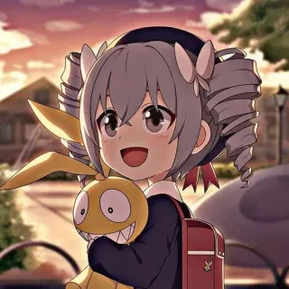 😃 Anime, Meisje, Leuk, Manga, Schoolmeisje whatsapp sticker