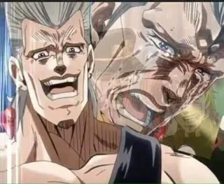 🌟 Jean Pierre Polnareff JoJo's Bizarre Adventure Anime, Manga, Jean Pierre Polnareff, JoJo's Bizarre Adventure, Personaje, Arte telegram sticker
