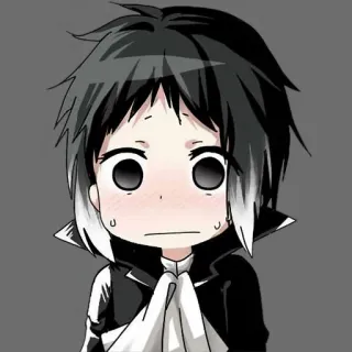 😐 Atsushi Nakajima Bungou Stray Dogs Anime, Manga, Bungou Stray Dogs, Atsushi Nakajima, Chibi telegram sticker