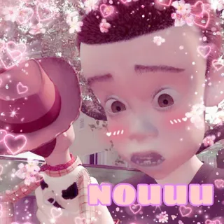 💓 Sid Phillips Toy Story NOUUUU トイ・ストーリー, シド・フィリップス, アニメ, ディズニー, ピクサー, nouuuu telegram sticker