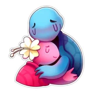 Черепах telegram stickers