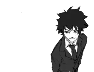 😵 Anime, Traje, Dibujo, Dibujos animados telegram sticker