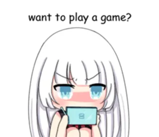 🎮 Don't trigger me, idiot! Anime, Mädchen, wütend, süß telegram sticker