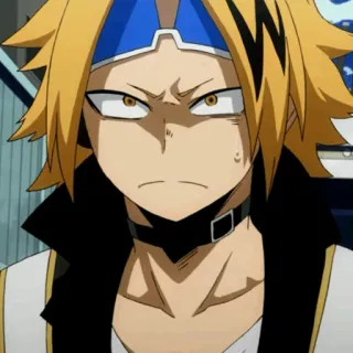 ⚡️ Denki Kaminari My Hero Academia Anime, Manga, My Hero Academia, Denki Kaminari, Personaje whatsapp sticker